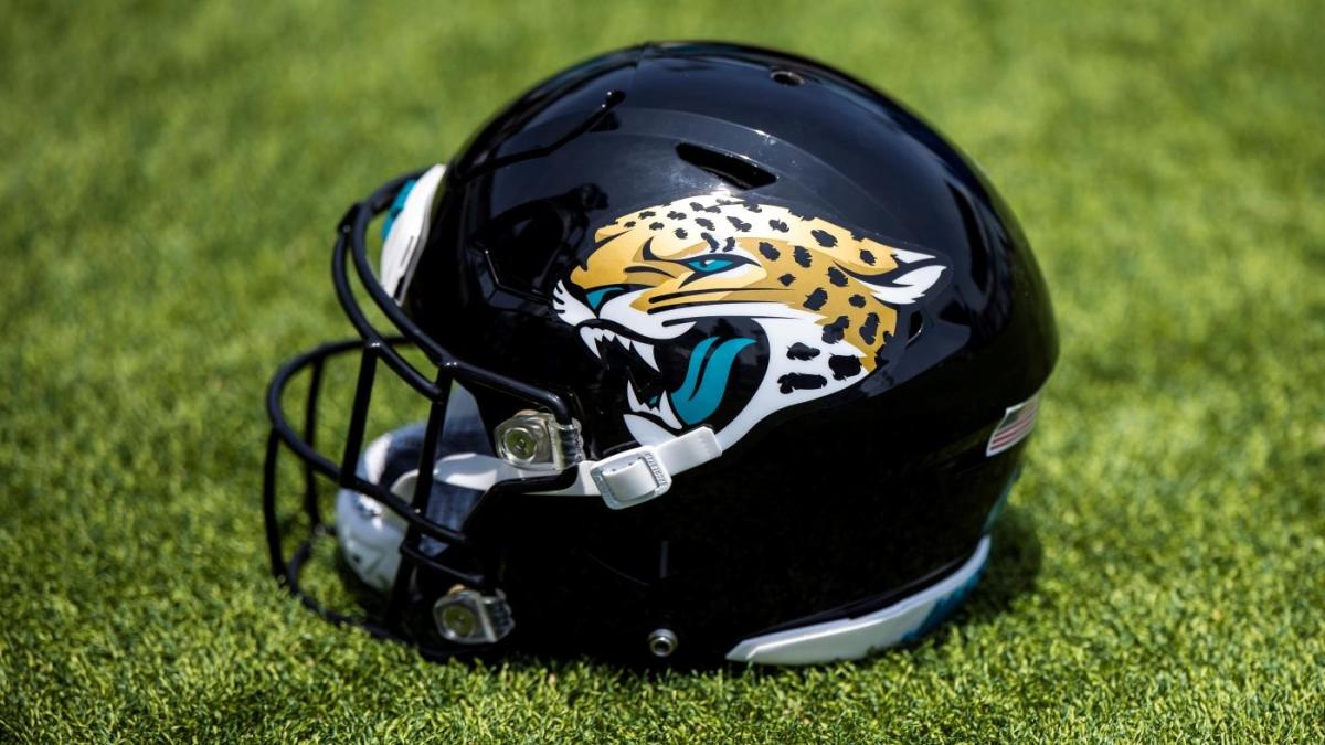 A general view of a Jacksonville Jaguars helmet during an NFL game News  Photo - Getty Images