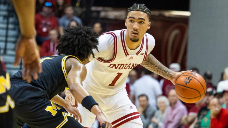 NCAA Basketball: Michigan at Indiana
