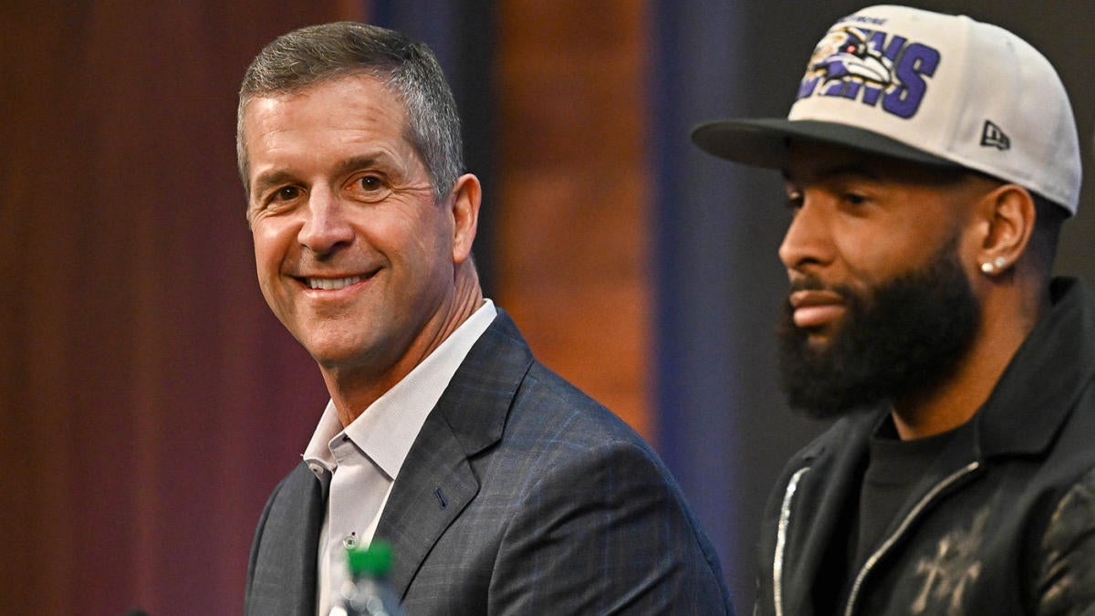 Ravens' John Harbaugh calls Odell Beckham Jr. 'a pro,' compares star's  arrival to Terrell Owens joining Eagles 