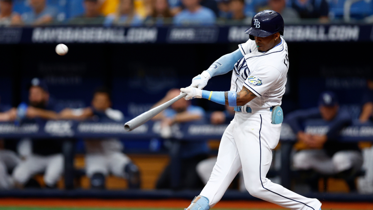 Wander Franco homers in return to Rays lineup vs. Royals following multi-game benching over behavioral issues