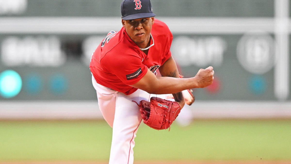 Brayan Bello of the Boston Red Sox reacts after the final out of the  News Photo - Getty Images