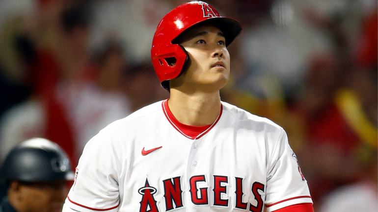 Can Shohei Ohtani break Aaron Judge's AL home run record? He's ahead of ...