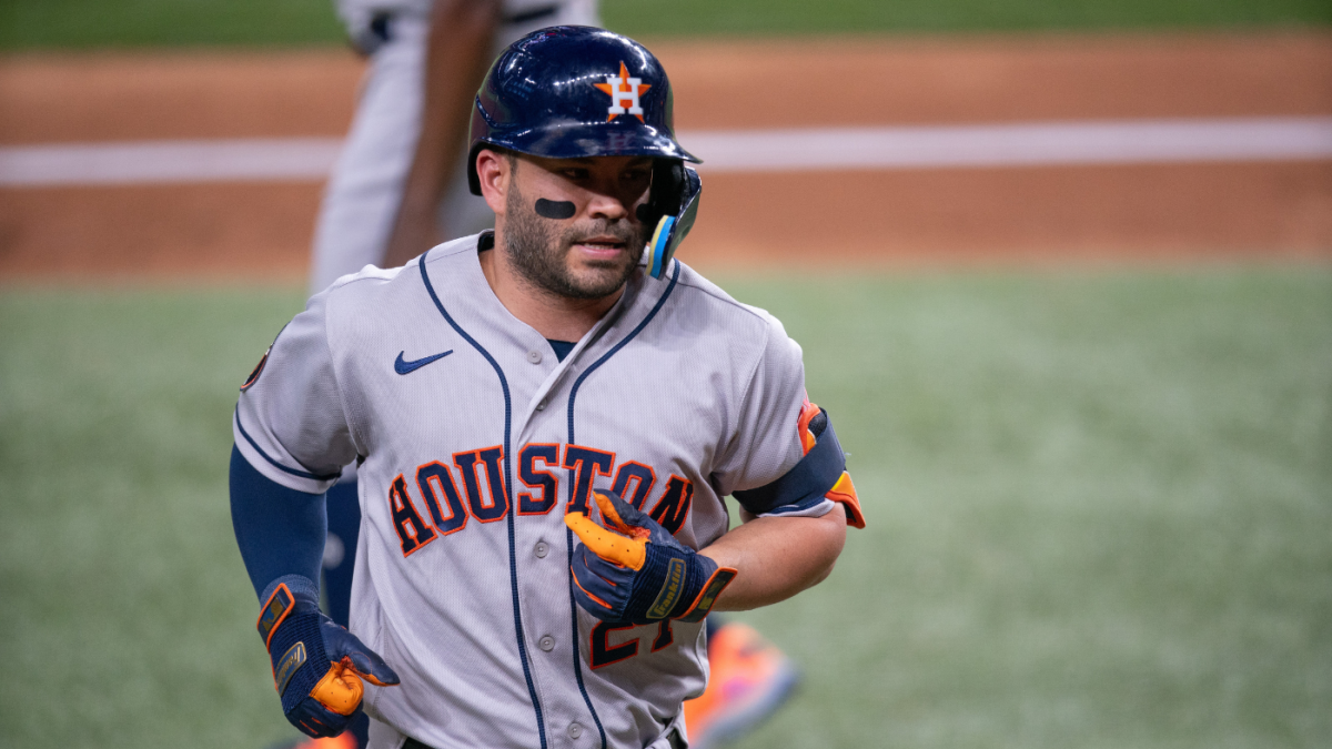 Altuve cleared for baseball activities, return not yet set