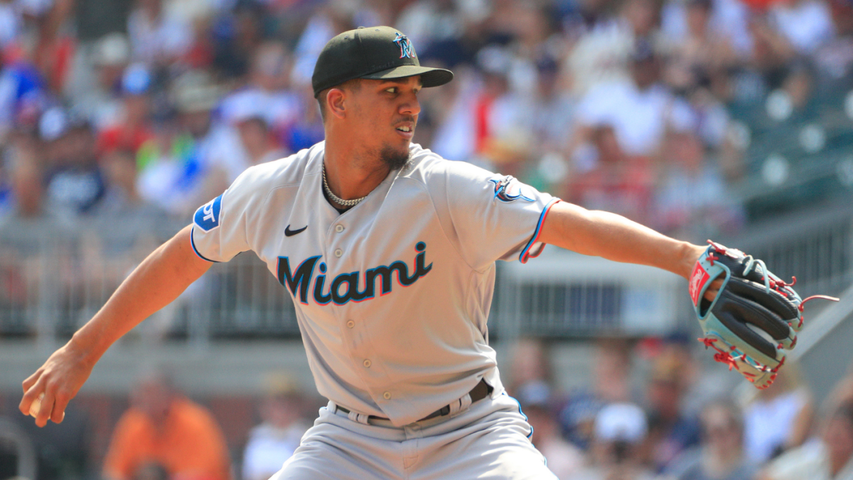 Marlins option Eury Pérez back to minors to limit workload as young star  passes career-high innings pitched 