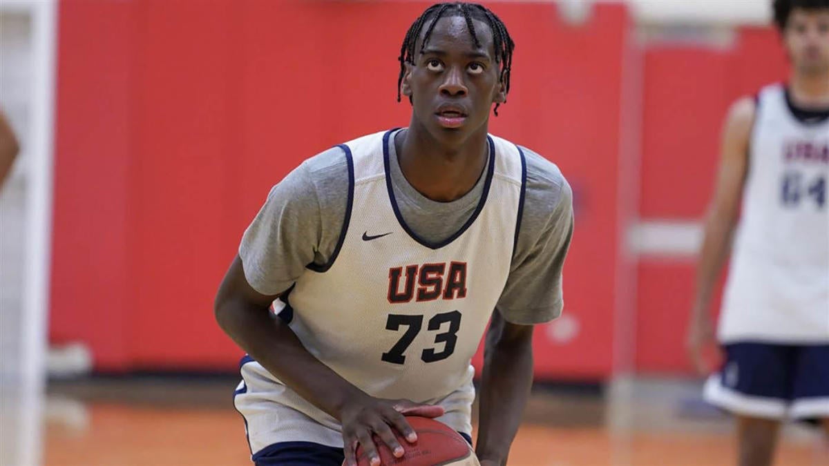 Newly offered 5-star wing AJ Dybantsa gets visit from UNC basketball coaches