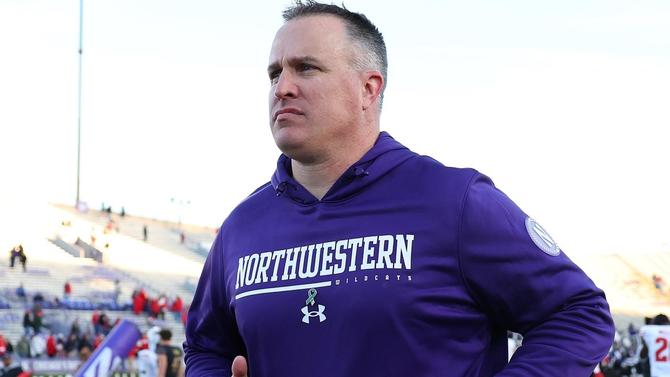 Pat Fitzgerald Getty Northwestern