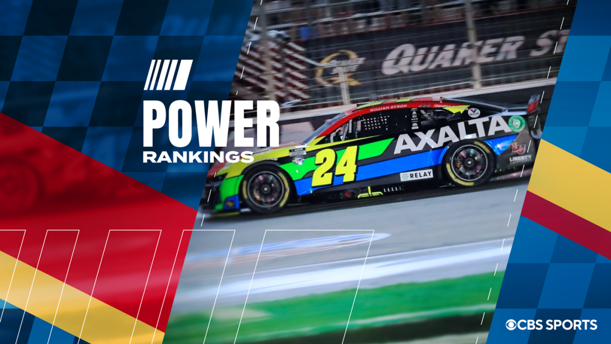 NASCAR Power Rankings: William Byron back on top after his fourth win ...