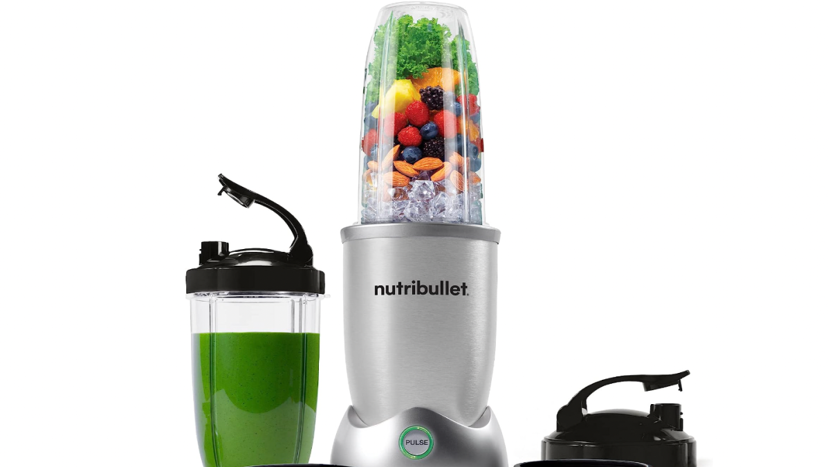 NutriBullet GO Portable Blender with Extra Cup and Lid