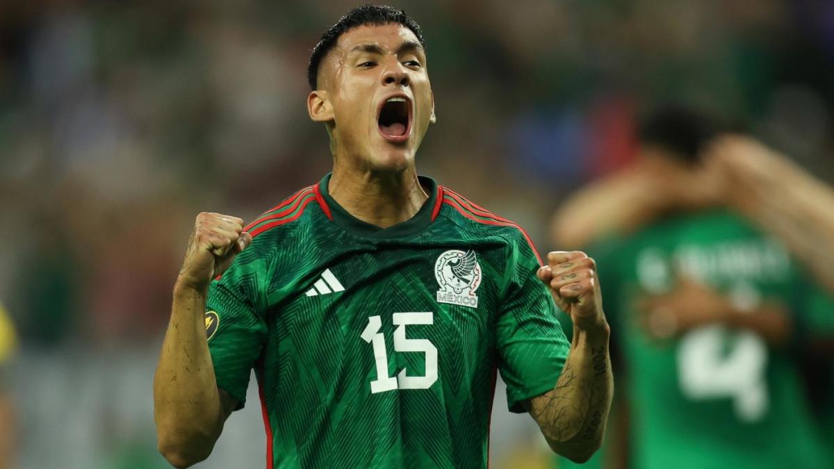 W Gold Cup on X: ⚽ Luis Romo scored a brace for @miseleccionmx