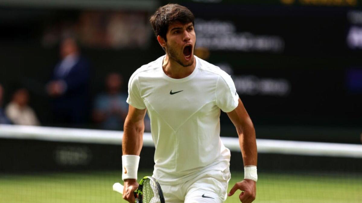 Carlos Alcaraz overcomes Novak Djokovic in five-set thriller to win first  Wimbledon title