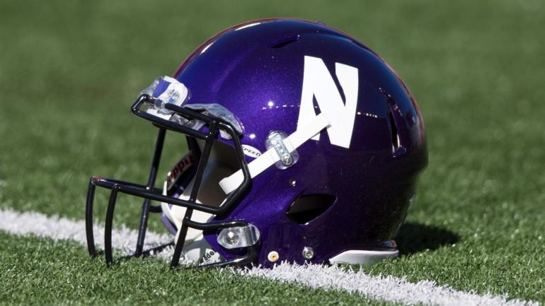 Northwestern USATSI Football Helmet General  Generic