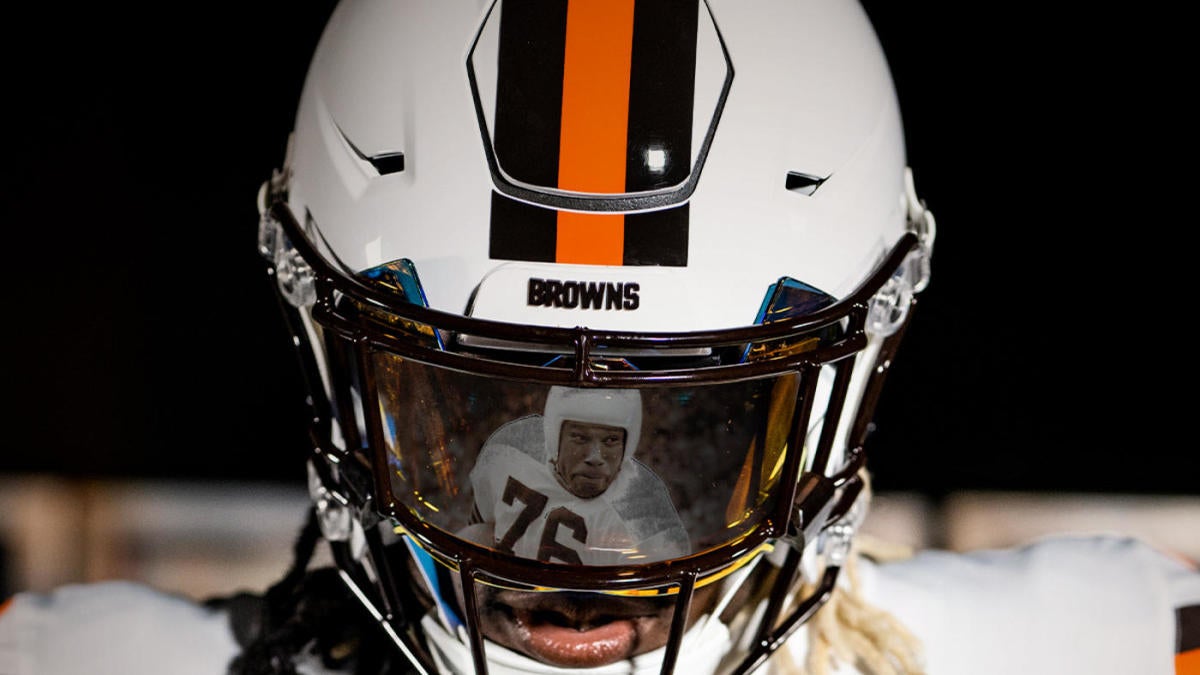 LOOK: Browns unveil new white helmet as part of alternate uniform