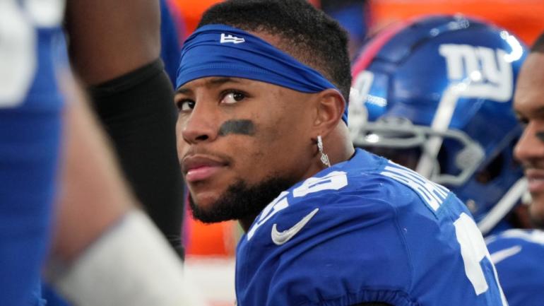 Giants' Saquon Barkley Focused On 2023 Season After One-year Contract ...