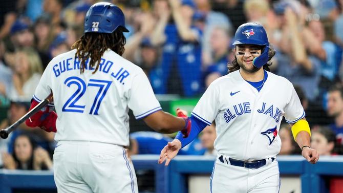 Vladimir Guerrero Jr. Getty Bo Bichette Blue Jays