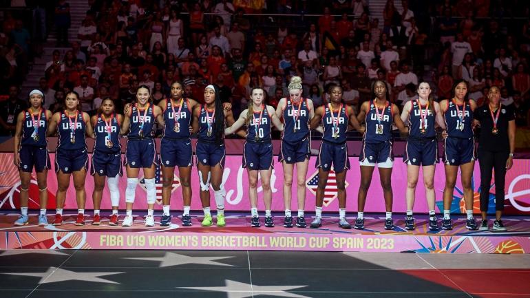 Team USA Getty Women's U19 Basketball World Cup