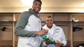 Giannis Antetokounmpo Getty Kylian Mbappé