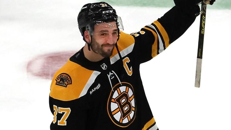 Patrice Bergeron Getty Boston Bruins