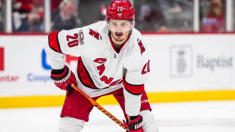 Sebastian Aho Getty Carolina Hurricanes