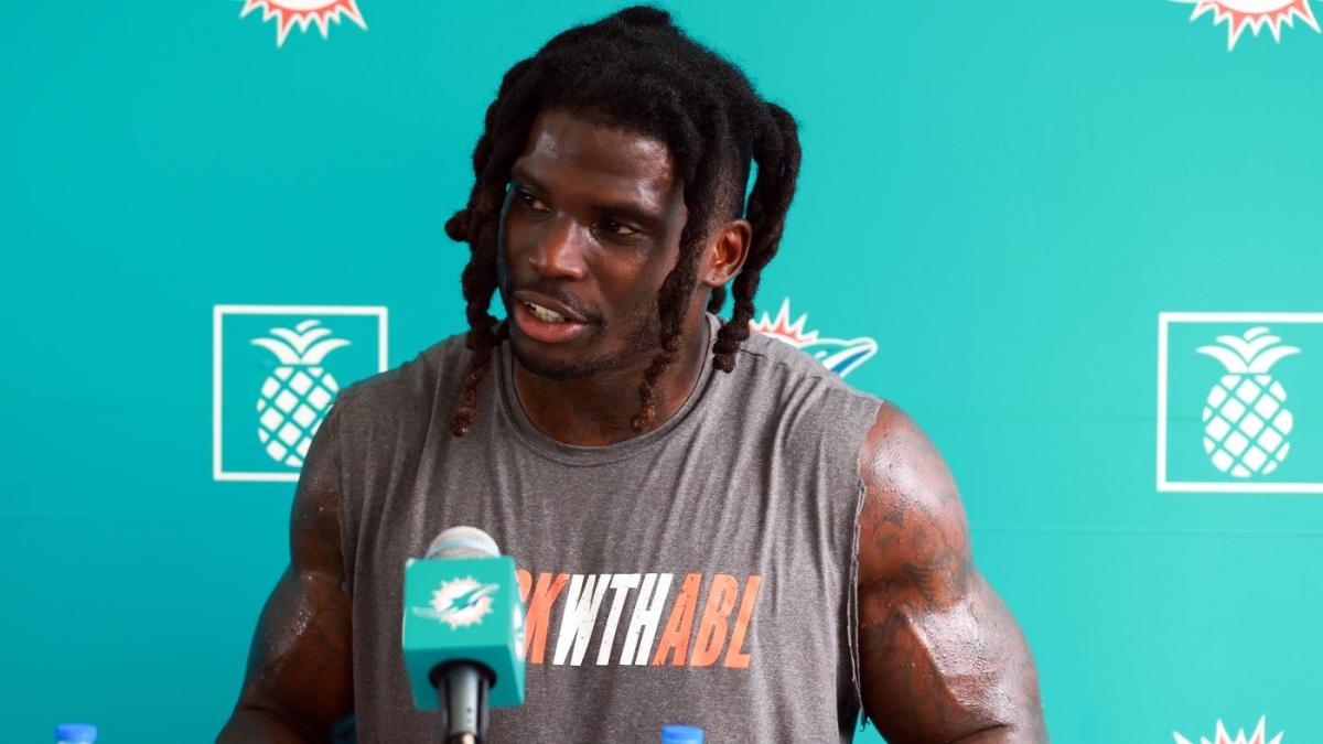 Dolphins report to training camp as WR Tyreek Hill reaches settlement after  alleged marina assault