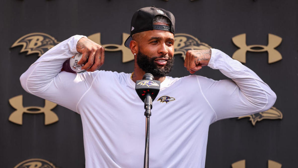 Odell Beckham arrives to Ravens camp with physique built for long season:  'I've been working hard'