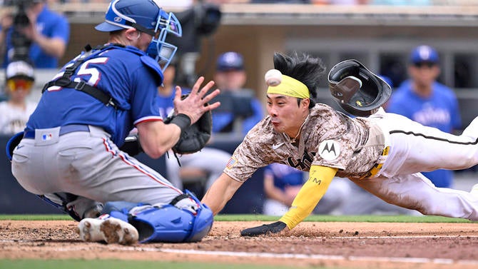 MLB: Texas Rangers at San Diego Padres