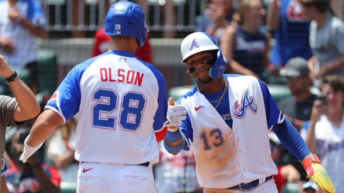 Atlanta Braves Getty Ronald Acuna Matt Olson