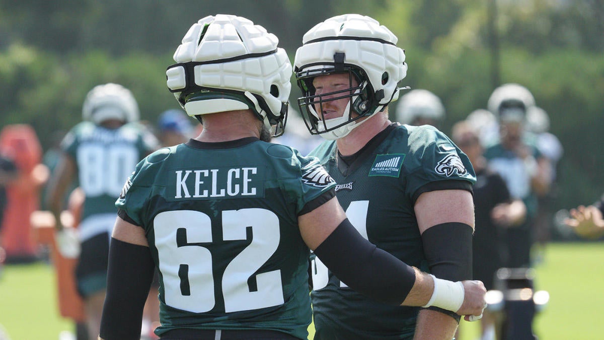 Eagles training camp: Touted as Jason Kelce's heir apparent at center, Cam  Jurgens could win another job first 