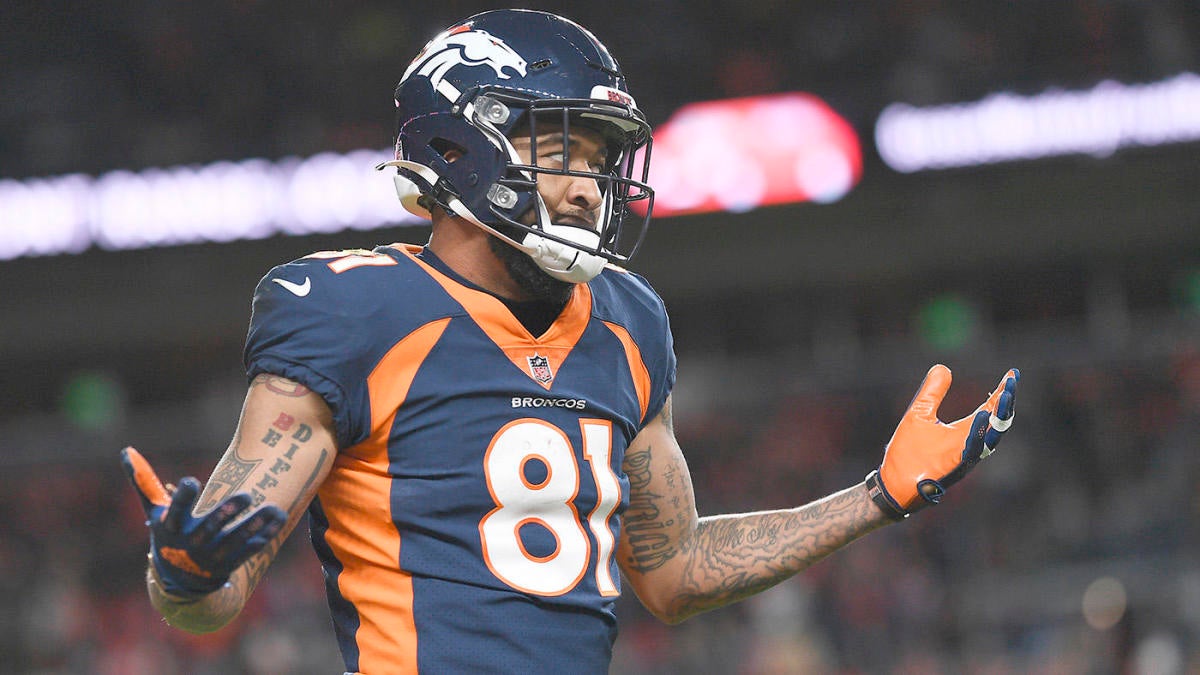 Broncos' Tim Patrick injures left Achilles after missing last year with  torn right ACL