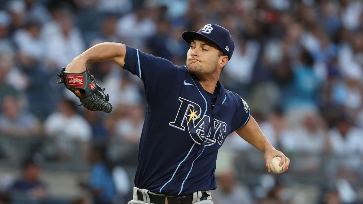 Rays place ace McClanahan on IL with back tightness