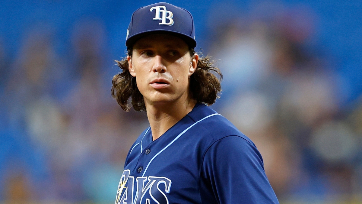 Rays ace Tyler Glasnow has elbow tear, no surgery for now - NBC Sports