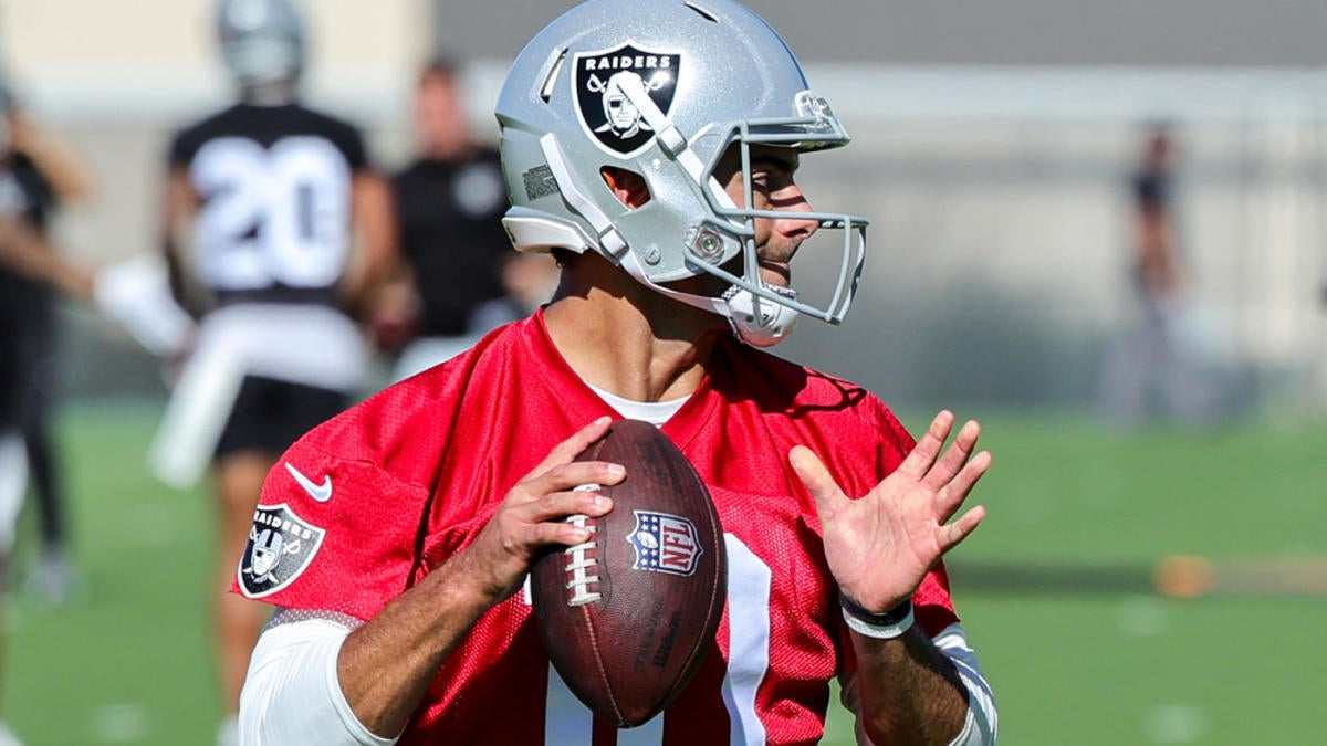 Jimmy Garoppolo leaves Raiders practice early as coaches monitor injured  foot