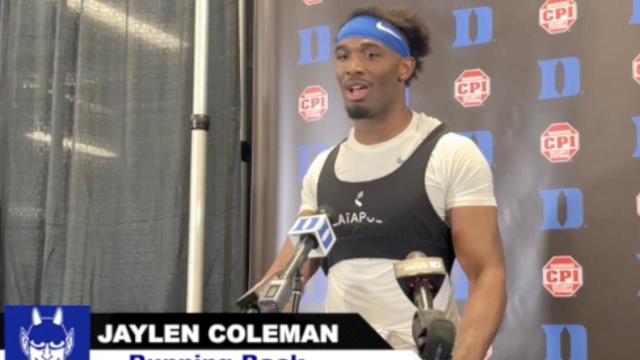Jaylen Coleman - 2023 - Football - Duke University