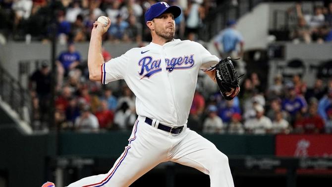 Max Scherzer Getty Texas Rangers