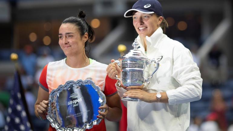 Ons Jabeur Iga Swiatek Getty 2022 US Open