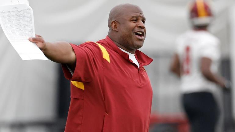 Eric Bieniemy USATSI Washington Commanders