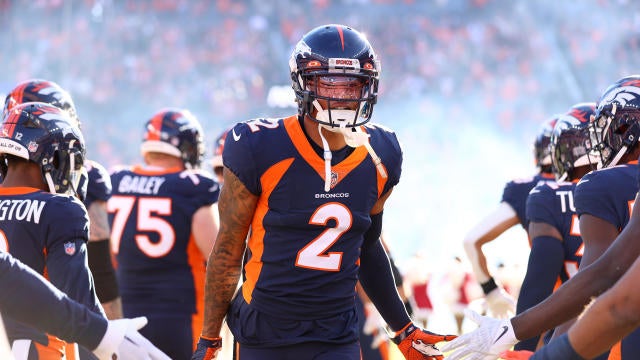 Pat Surtain II Gives Football To Dad Immediately After Pick-Six During  Broncos Win - CBS Colorado