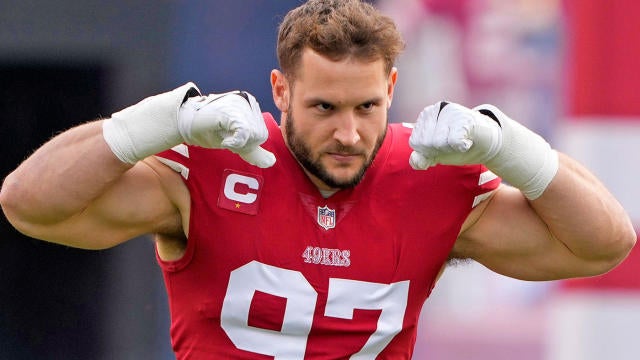 49ers, Nick Bosa agree on record 5-year $170 million extension - CBS San  Francisco