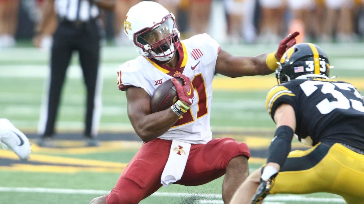Iowa State starting RB Jirehl Brock among latest college football players  charged in gambling probe 