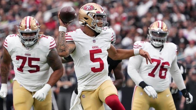 NFL: Preseason-San Francisco 49ers at Las Vegas Raiders