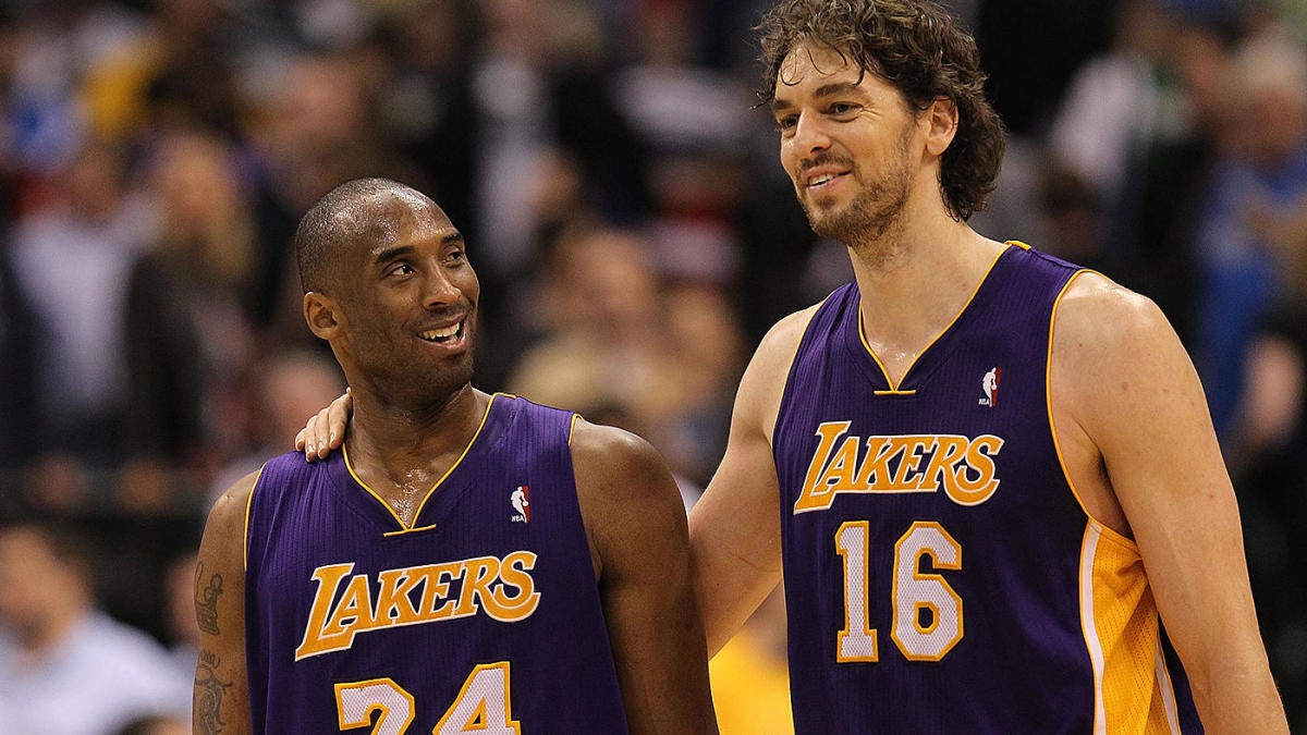 Pau Gasol remembers his 'brother' Kobe Bryant as he's inducted