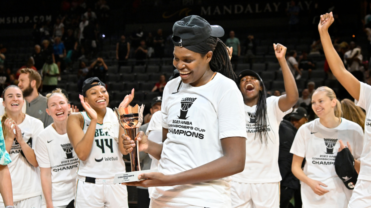 Liberty vs. Aces score New York wins 2023 WNBA Commissioner's Cup