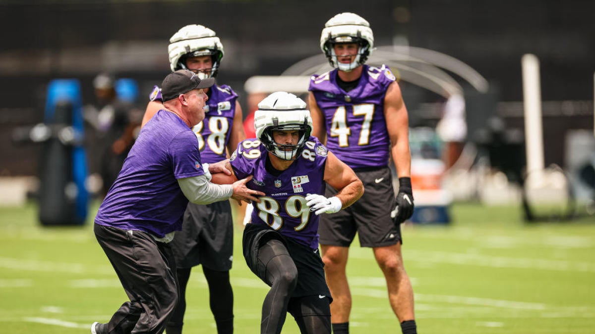 Rookie Tight End Mark Andrews—who took Steve Smith's old number