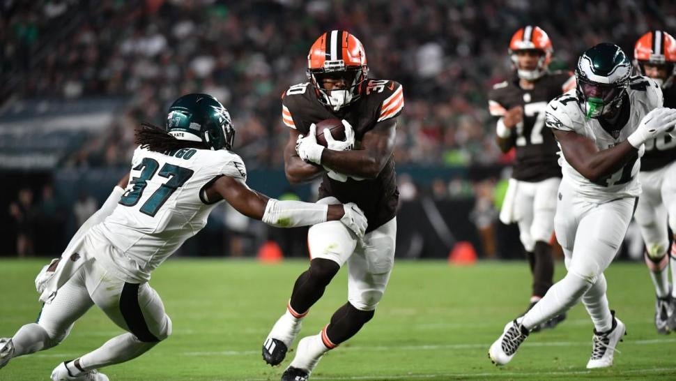 Eagles vs. Browns score Lategame miscues lead to Cleveland and