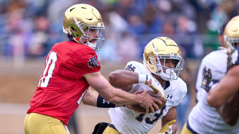 COLLEGE FOOTBALL: APR 22 Notre Dame Blue-Gold Game