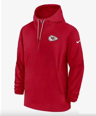 Nike Women's Gym Vintage (NFL Kansas City Chiefs) Pullover Hoodie in Red, Size: Small | NKZQ65N7G-06I