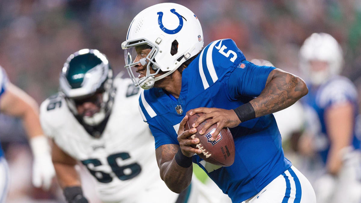 Colts' Anthony Richardson taunts Eagles fans with TD celebration