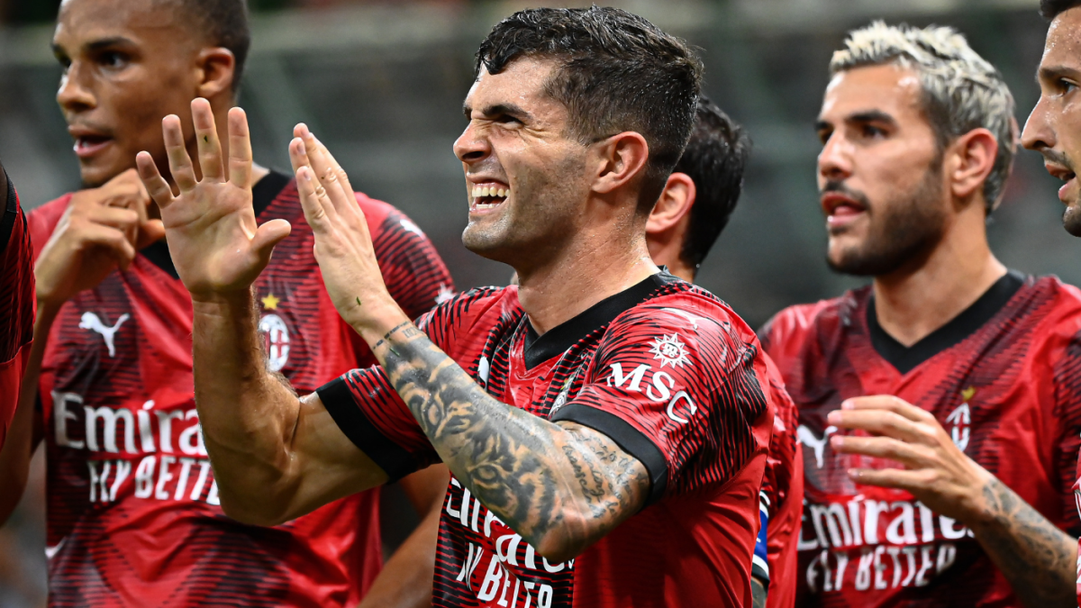WATCH: USMNT star Christian Pulisic scores opening goal for AC Milan on ...