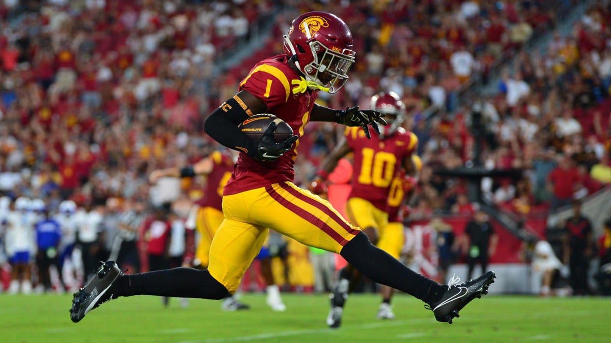 Zachariah Branch steals spotlight from Caleb Williams as freshman WR adds to USC's embarrassment of riches