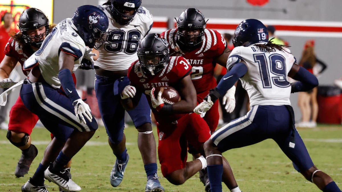 Week 1 College Football: NC State vs. UConn and more on CBS Sports