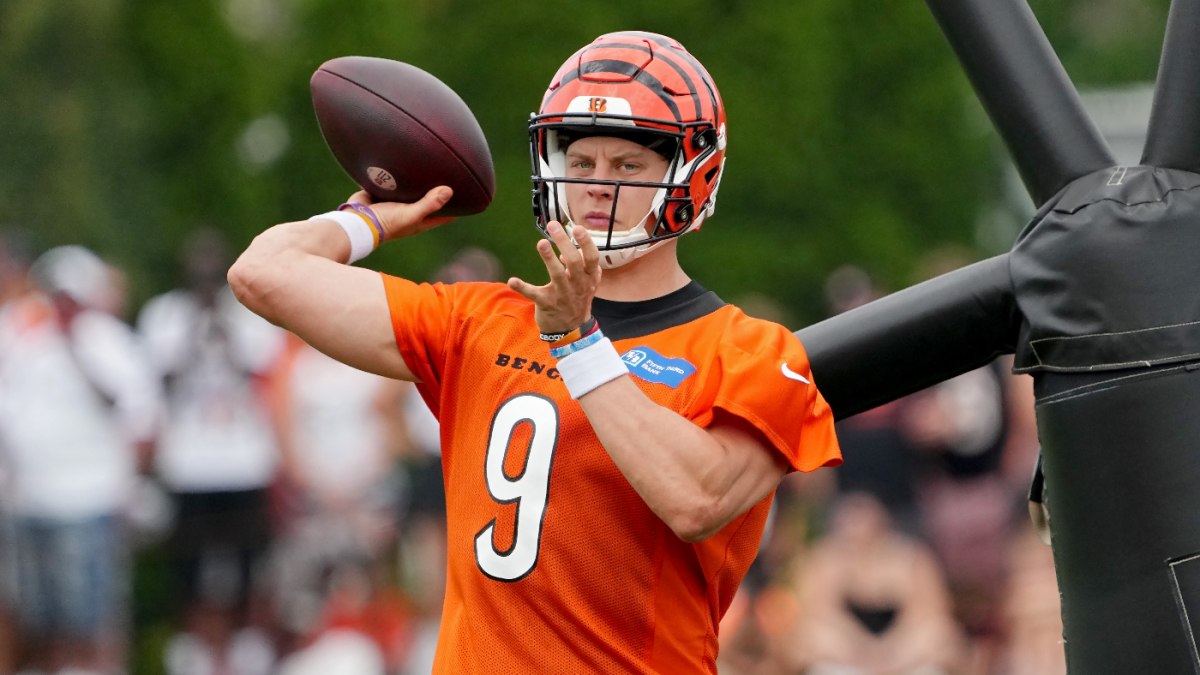 Bengals quarterback Joe Burrow was back to practice ahead of